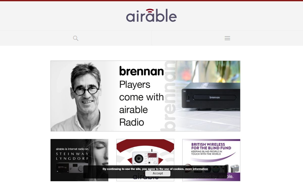 airable | internet media catalogues