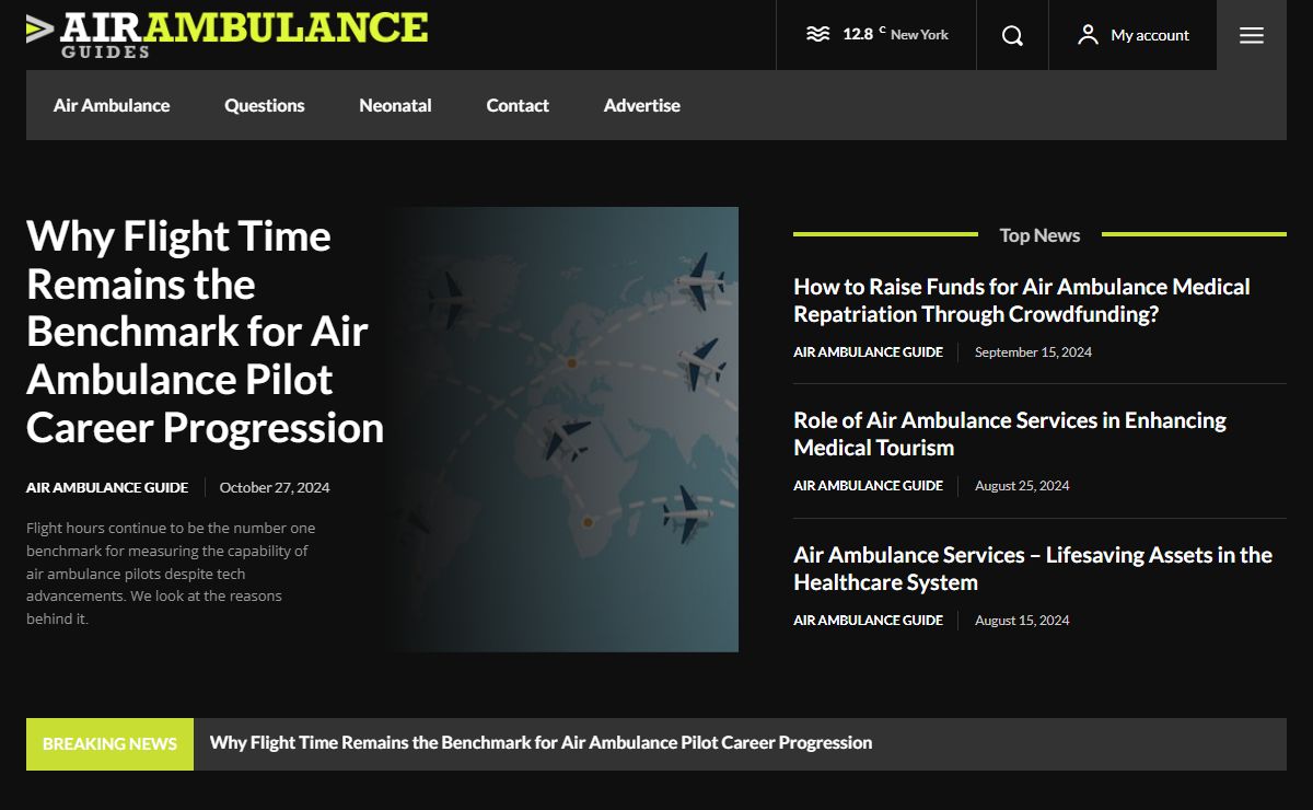 Air Ambulance Guides | Air Ambulance and Medical Flight Transport Services: Everything you need to know!