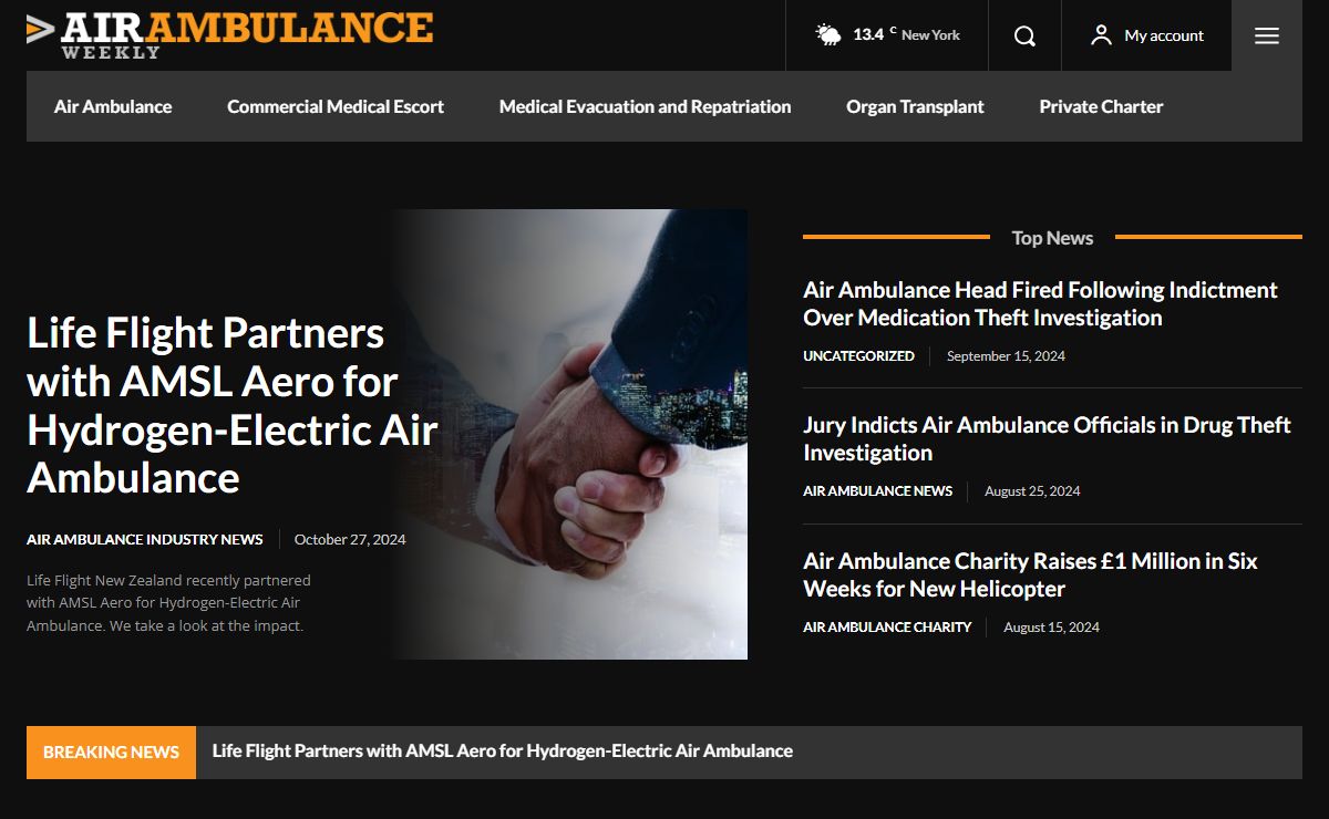 Air Ambulance Weekly | Air Ambulance and Medical Flight News