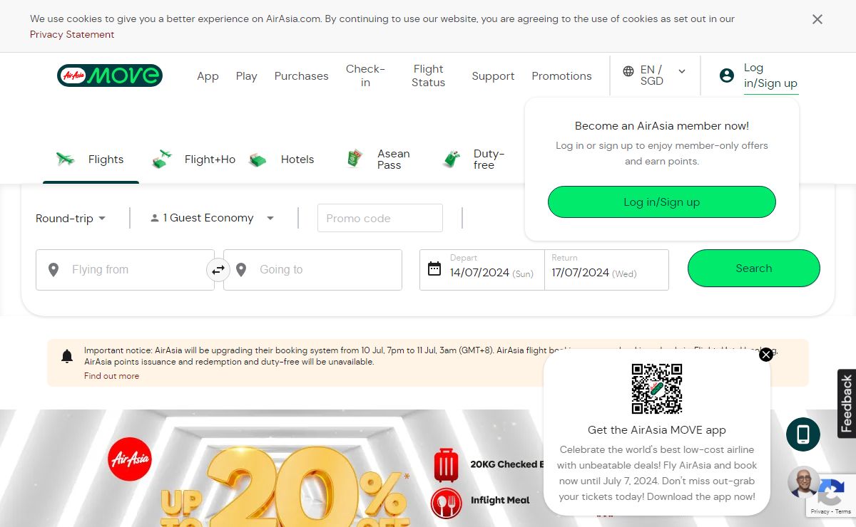 AirAsia MOVE | Discover deals on flights, hotels, rides & more