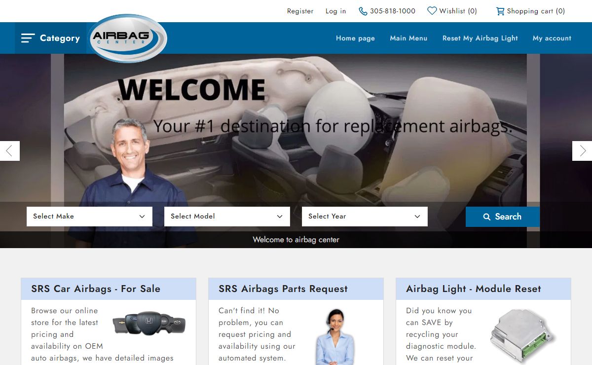 SRS Car Airbags For Sale | Used Car Airbag Replacement Parts SRS Car Airbags For Sale | Used Car Airbag Replacement Parts | Airbag Center