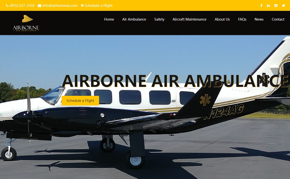 Air Ambulance | 1-855-227-3359 | Medical Flight Transport Services
