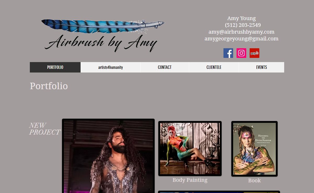 Airbrush By Amy - Portfolio