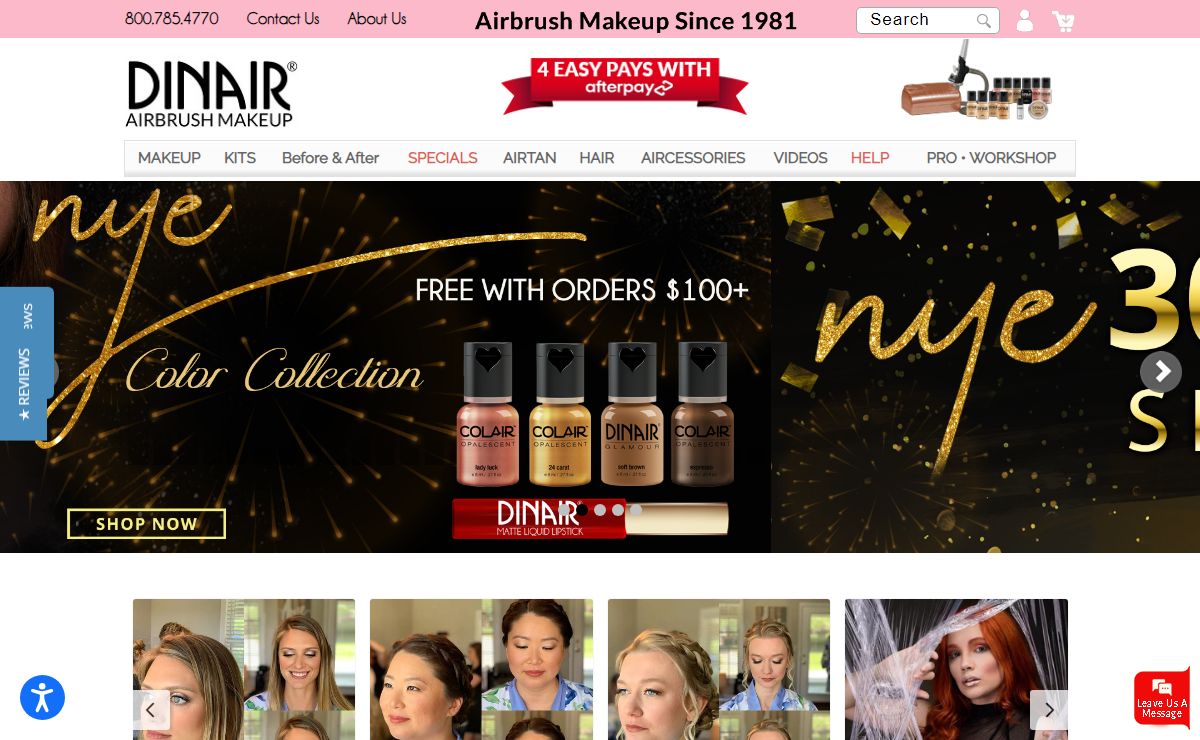 Airbrush Makeup – Flawless Airbrush Makeup by Dinair