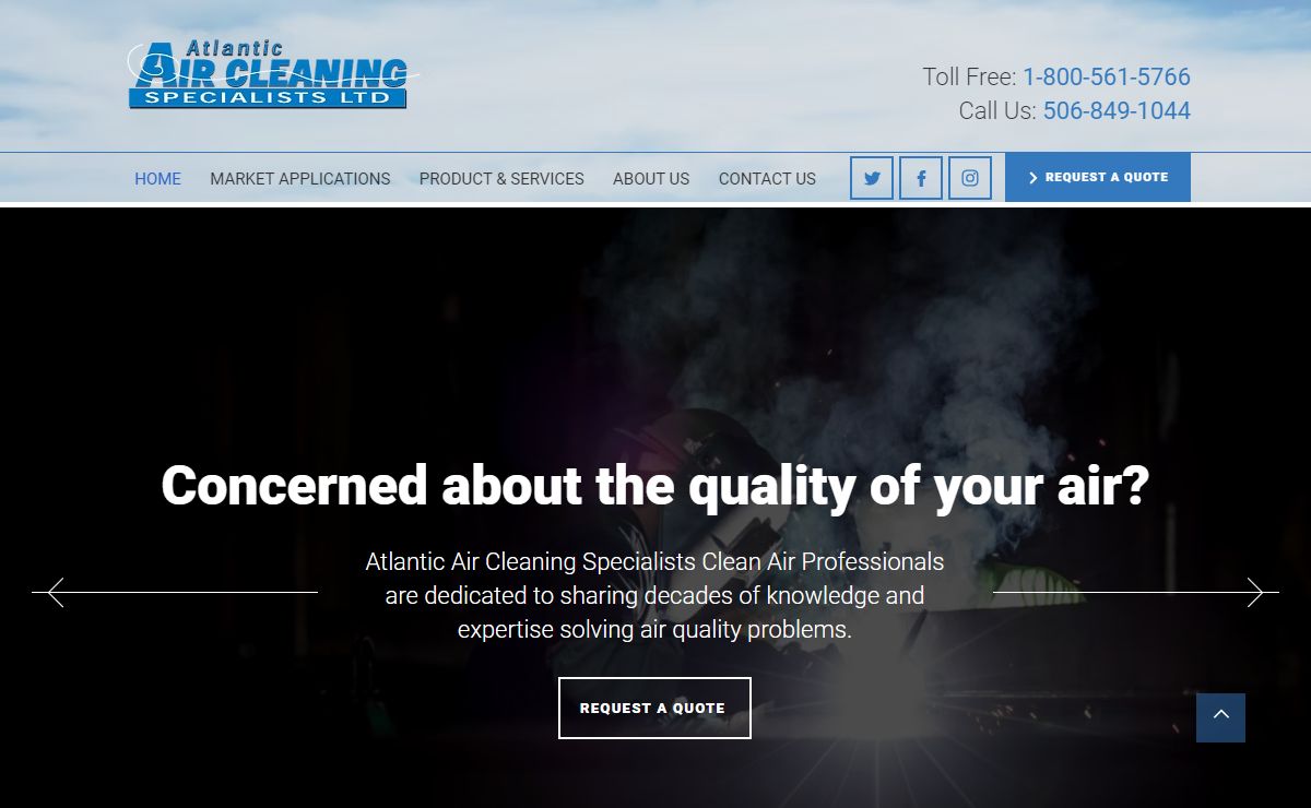 Air Cleaning Atlantic Provinces| Home | Atlantic Air Cleaning Specialist Ltd