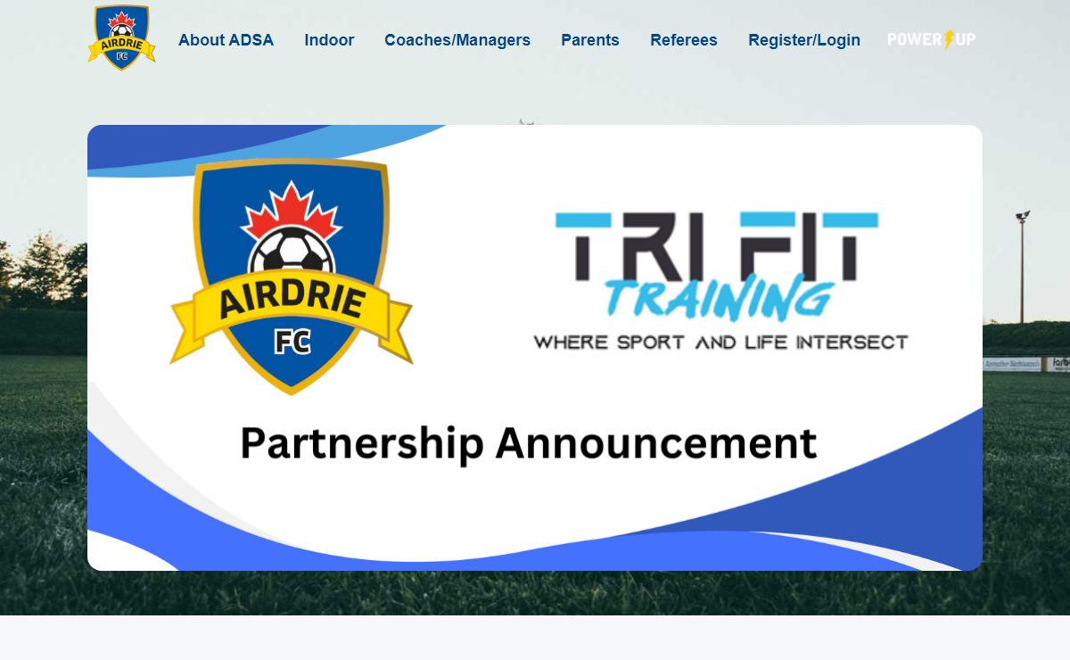 Airdrie & District Soccer Association - Home