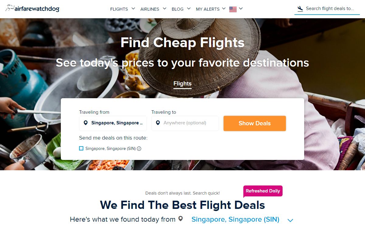 Cheap Flights & Airline Tickets [Compare Flight Deals] | Airfarewatchdog