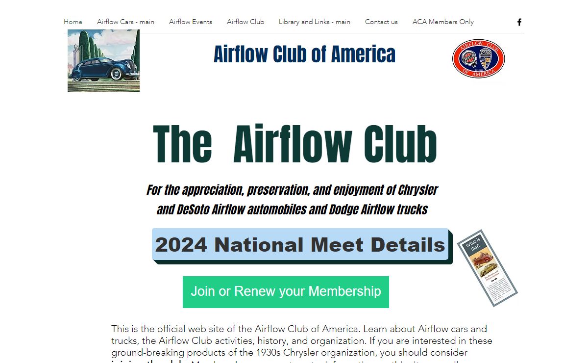 Home | Airflow Club of America