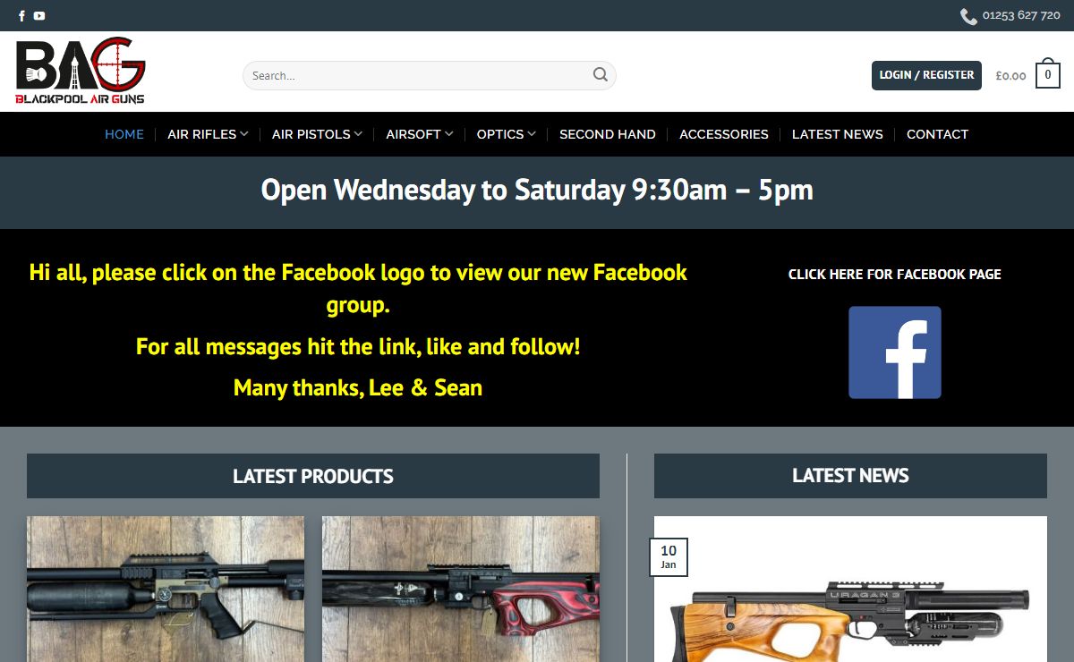 Air Rifles & Air Guns For Sale | Blackpool Air Guns