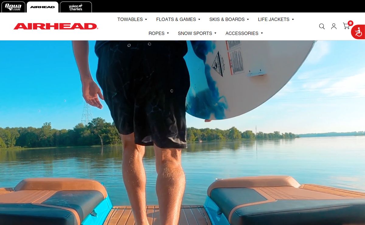 Airhead Towables, Snow Tubes, Floats, Wakeboards & More