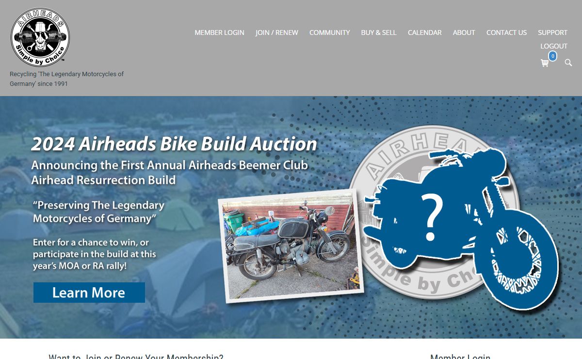 Airheads Beemer Club – Recycling 'The Legendary Motorcycles of Germany' since 1991