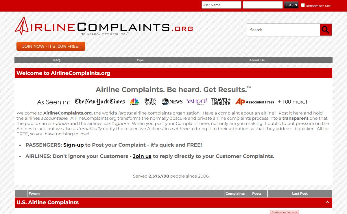 Airline Complaints - Be heard. Get Results.™