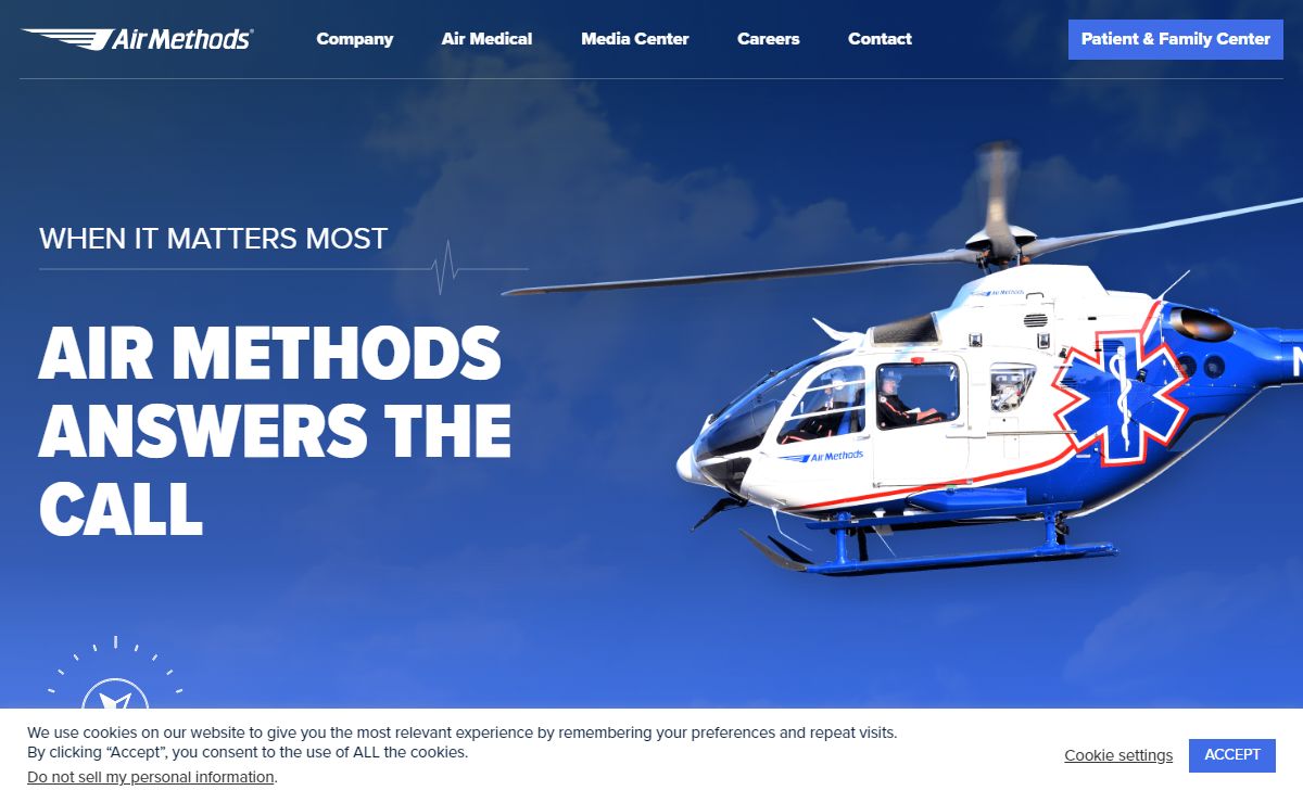 The Air Medical Transport Leader For 35+ Years | Air Methods