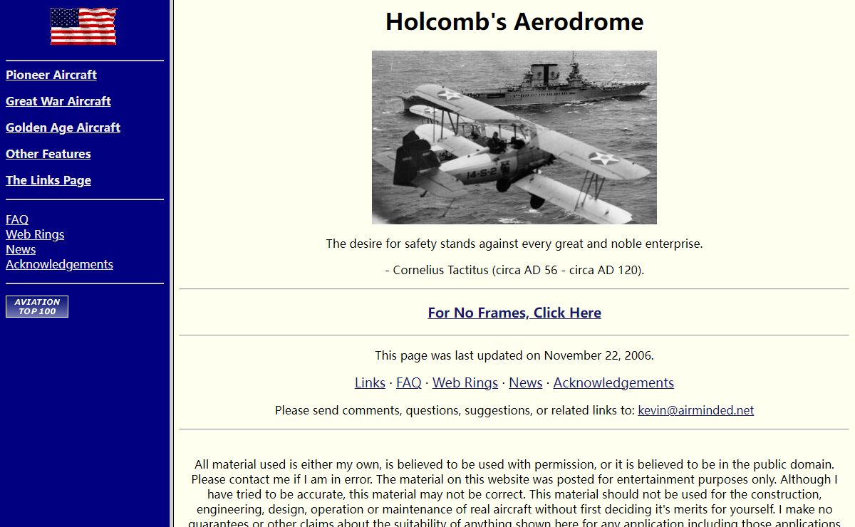 Holcomb's Aerodrome