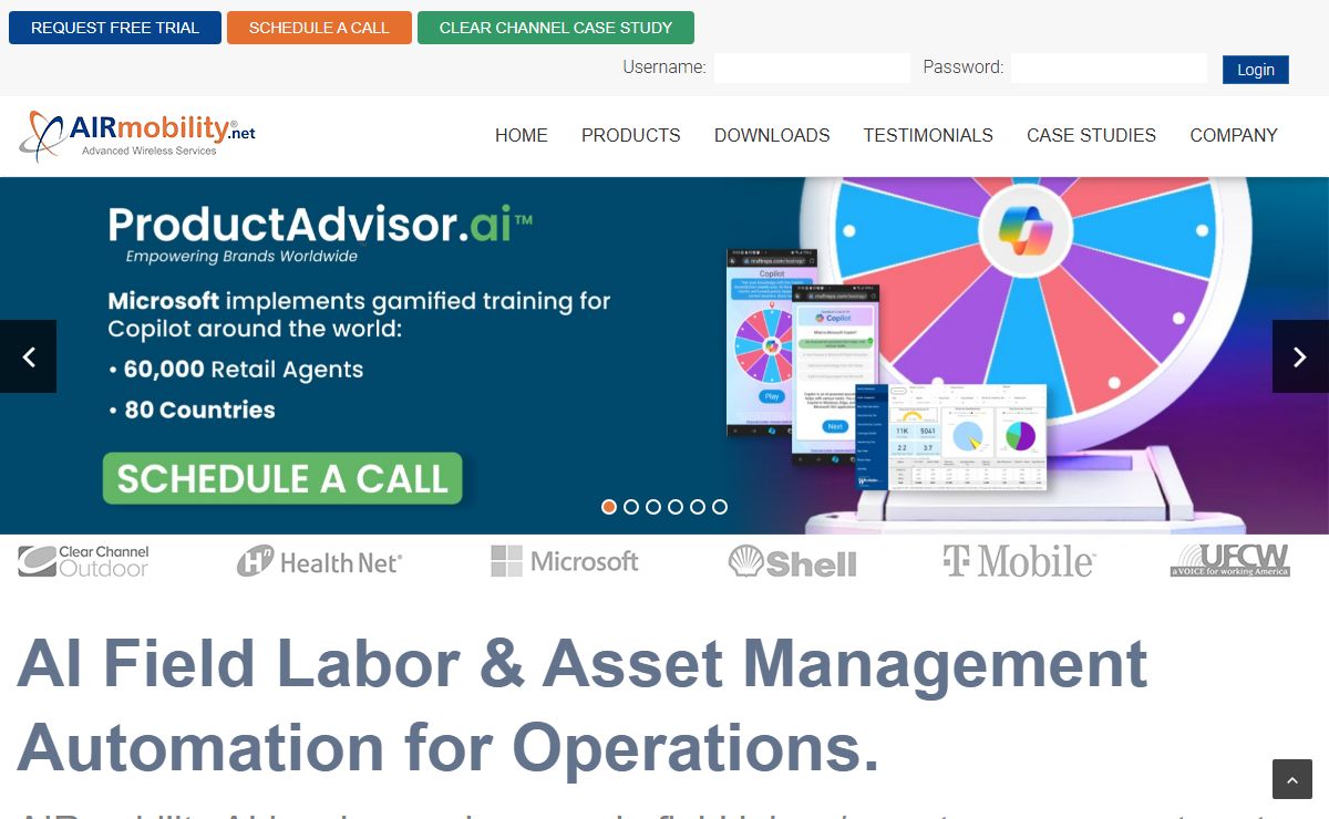 AI Field Labor Automation, AI Mobile Asset Management, Inspections, Audits, Cost Controls, Safety, Maintenance, Route Management