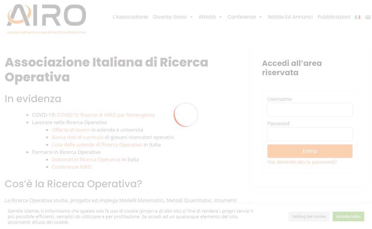 Airo – Associazione Italiana di Ricerca Operativa
