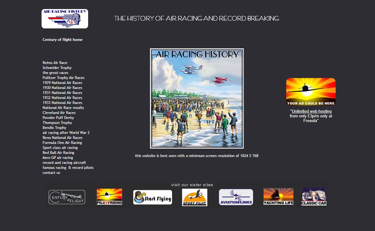 air racing history air speed record breaking