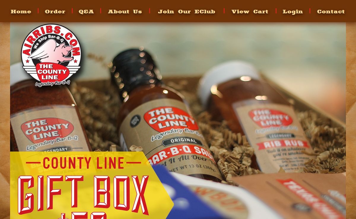 The County Line BBQ - We Ship Barbeque Nationwide | Air Ribs | Austin, TX