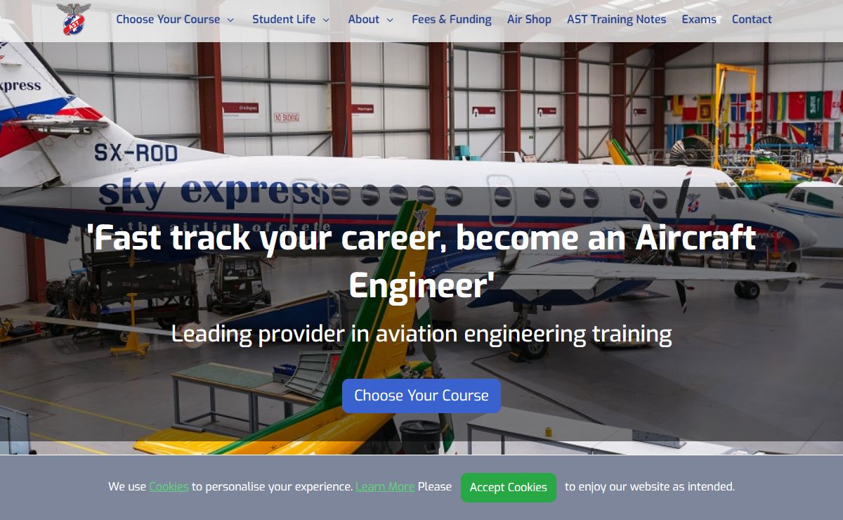 Aircraft Engineering Training by Air Service Training UK