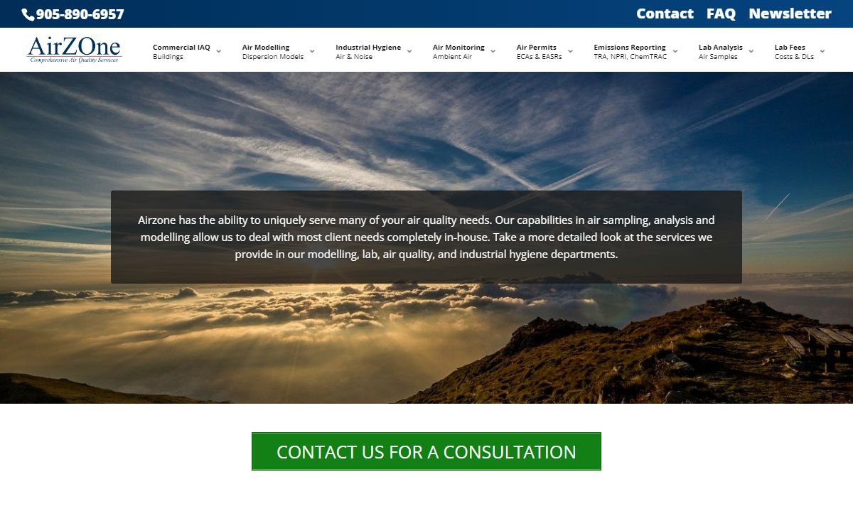 Home Page - Indoor air quality analysis