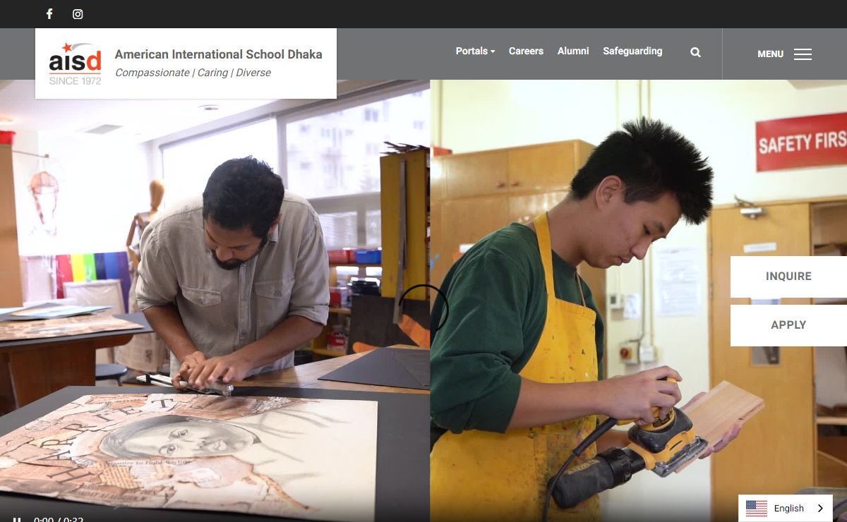 Home - American International School Dhaka