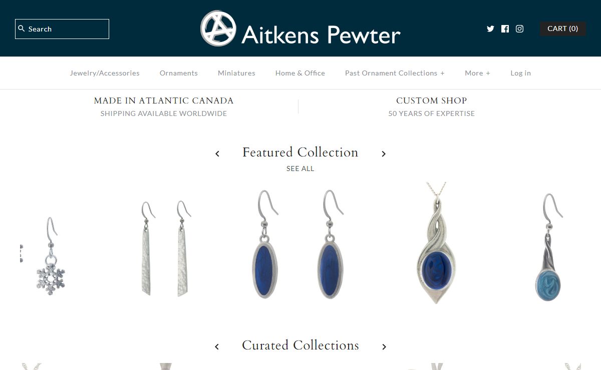 Jewelry, Tableware, Home Decor, Ornaments, Bowls, Gifts – Aitkens Pewter