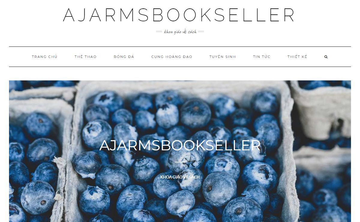 Ajarmsbookseller - Khoa giáo về sách