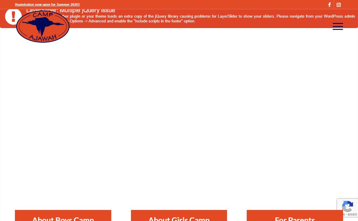 Home Page - Camp Ajawah Wyoming, Minnesota