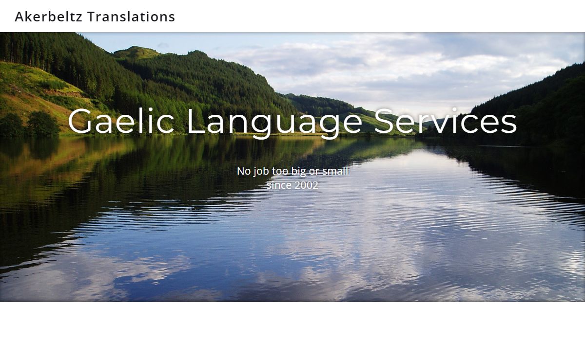 Akerbeltz Translations – No translation too big or small