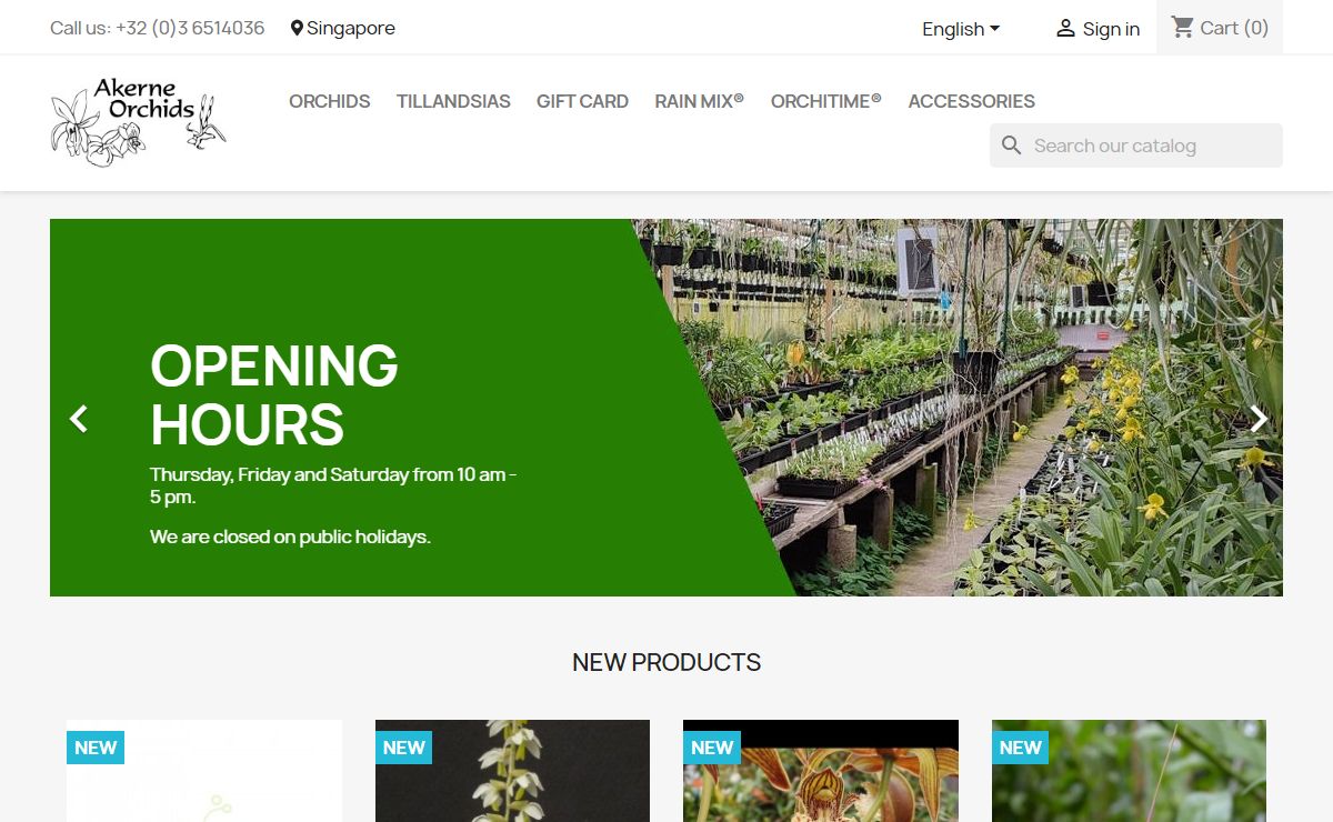 Akerne Orchids - Exquisite Orchid Plants & Supplies