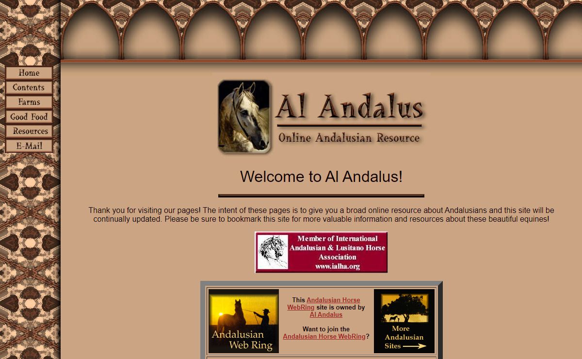 Al Andalus-Contents