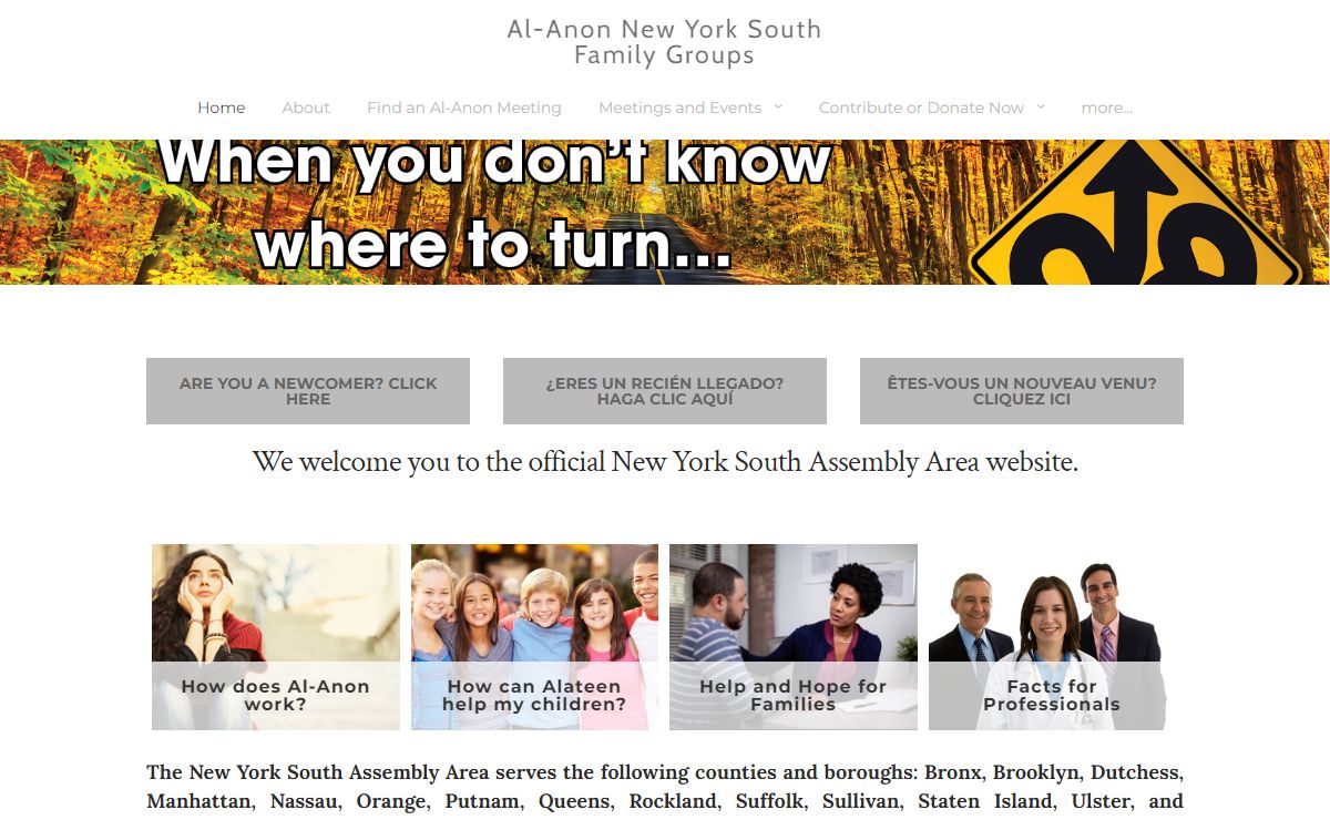 Al-Anon New York South Family Groups - New York South Al-Anon Family Groups