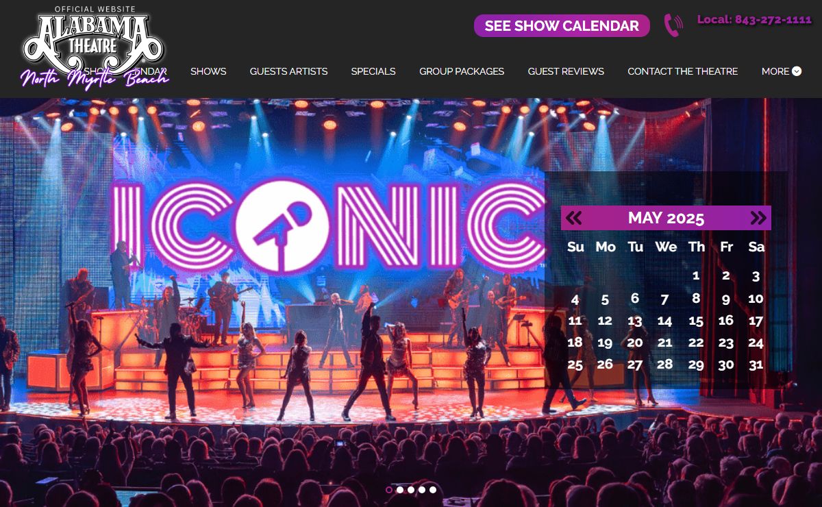Official Site of The Alabama Theatre | Myrtle Beach's #1 Show Venue