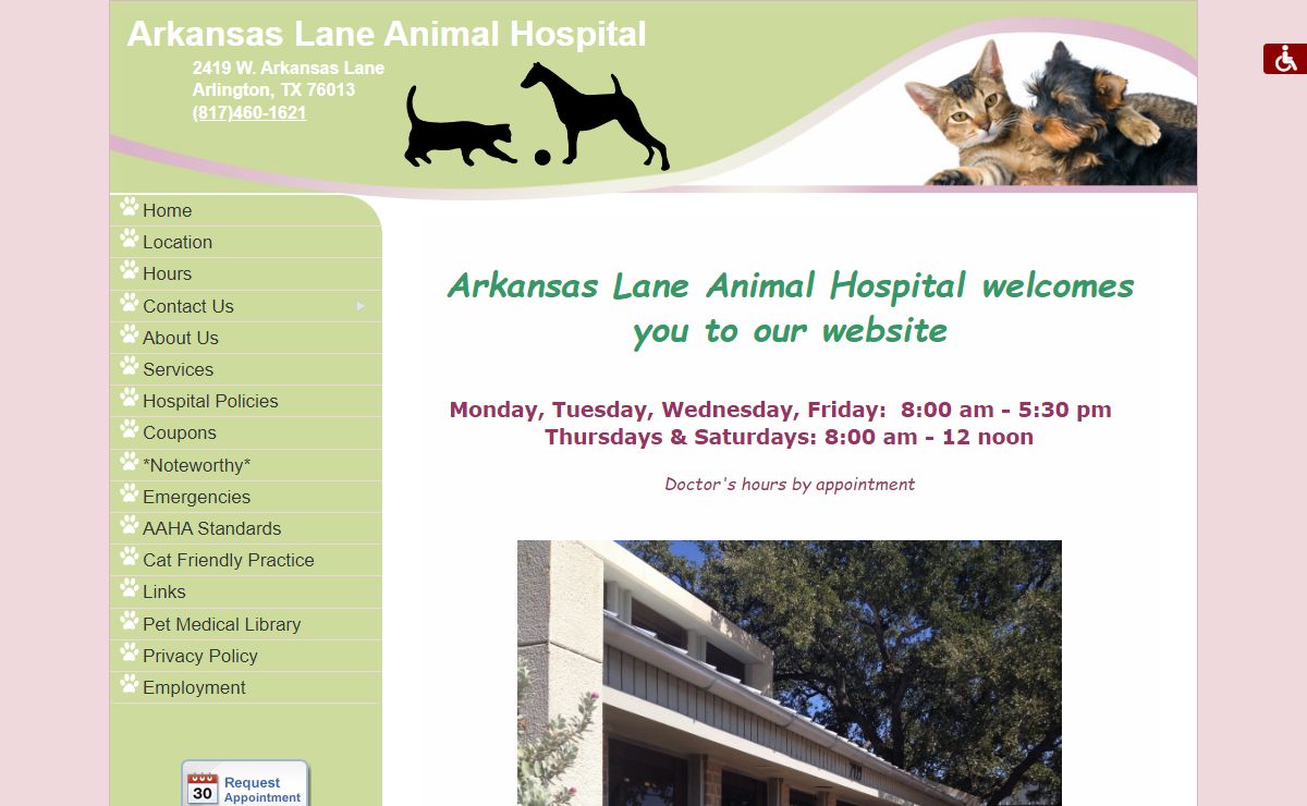 Arkansas Lane Animal Hospital - Home