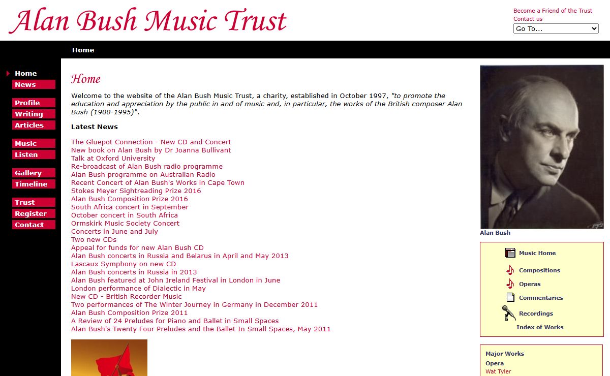 Alan Bush Music Trust - Home