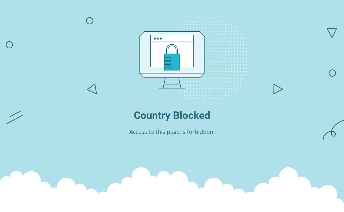 Country Blocked