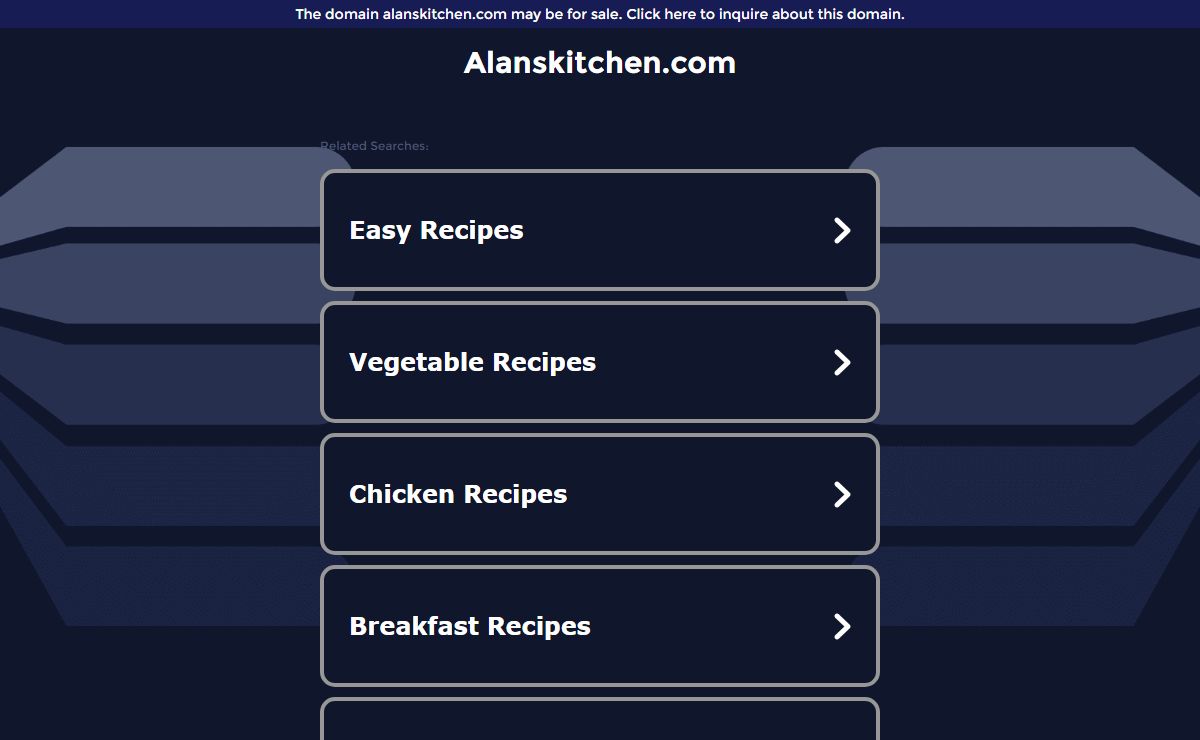 Alanskitchen.com
