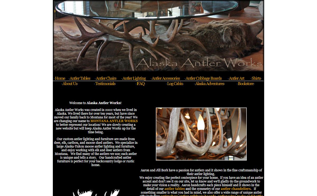 Antler Chandeliers, Montana, Antler Furniture
