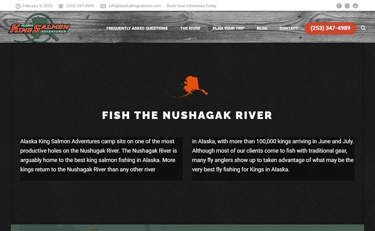 Alaska King Salmon Fishing - Nushagak River