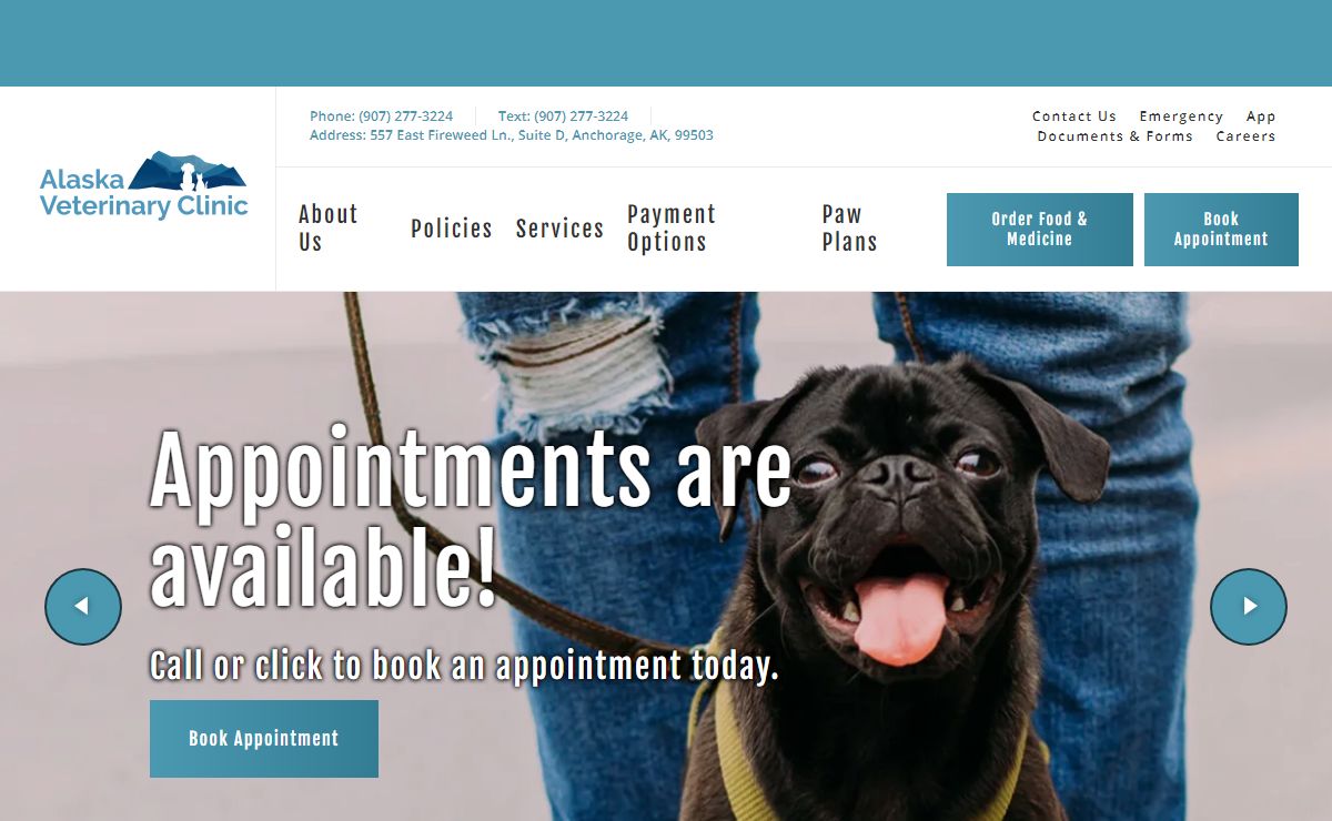 Homepage | Alaska Veterinary Clinic