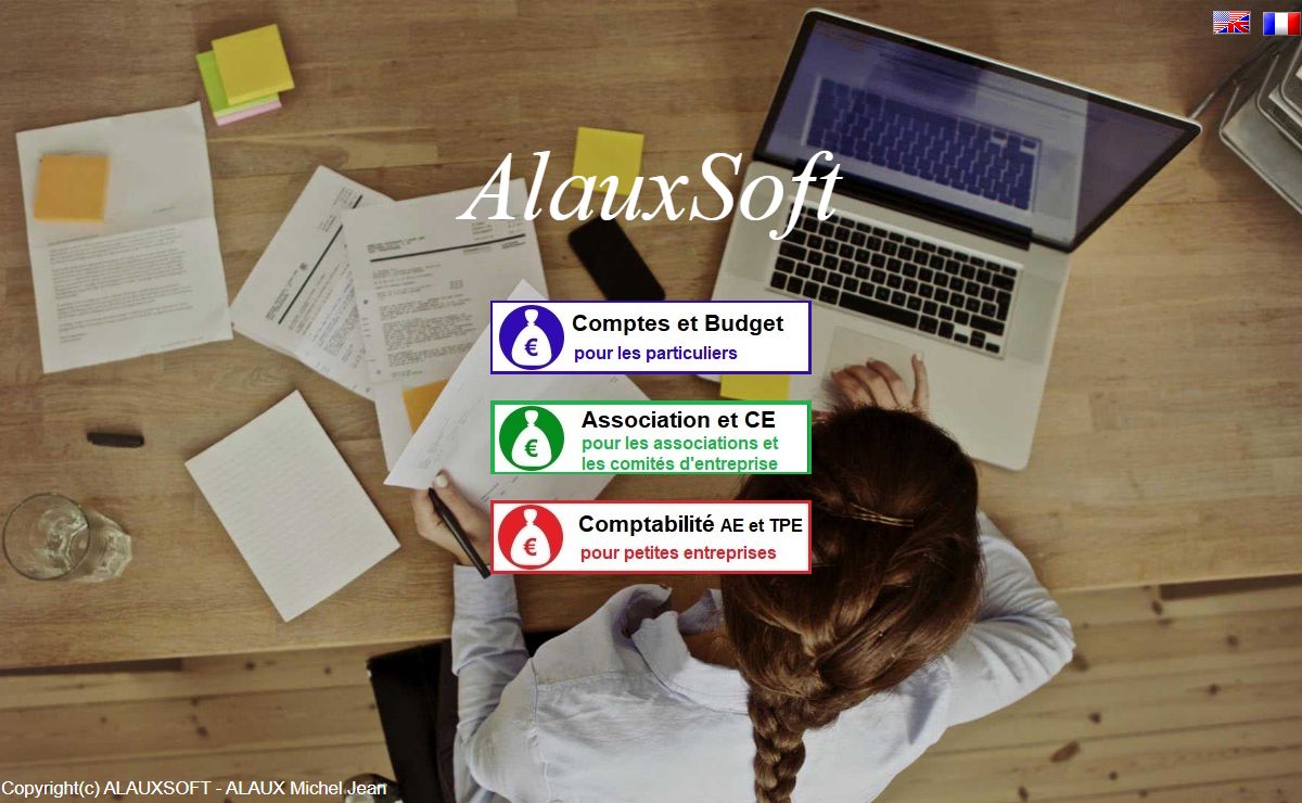 AlauxSoft - Logiciels et applications de gestion - Accueil
