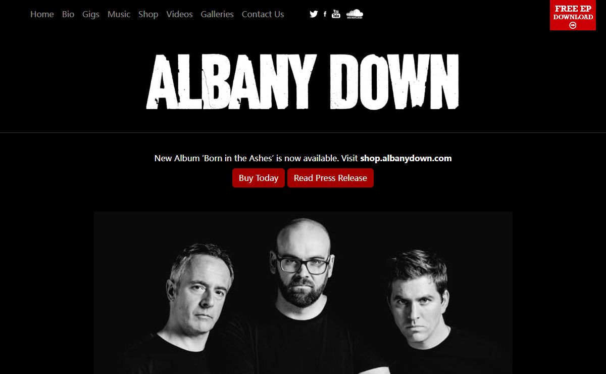 Albany Down - Home Page