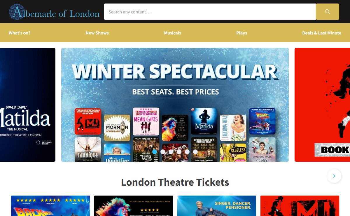 London Theatre Tickets – London Shows