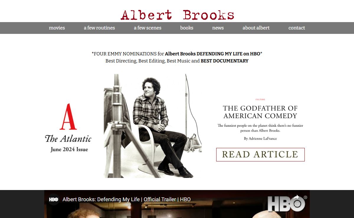 Albert Brooks | Official Website