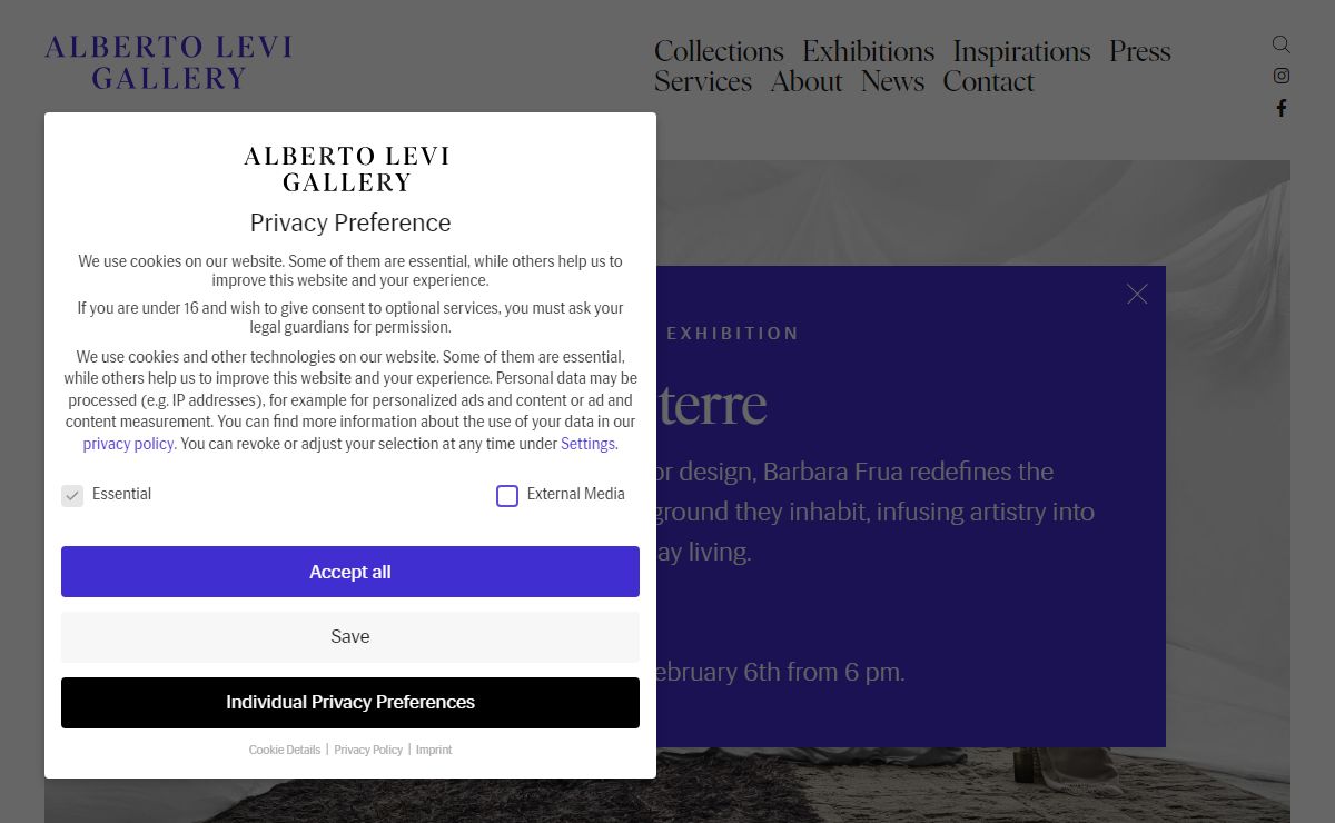Alberto Levi Gallery Milan