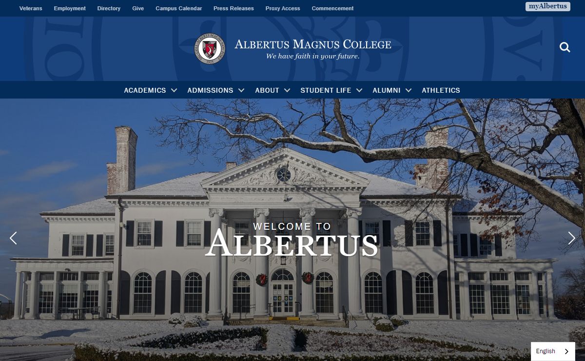 Undergraduate & Graduate Degrees at Albertus Magnus College