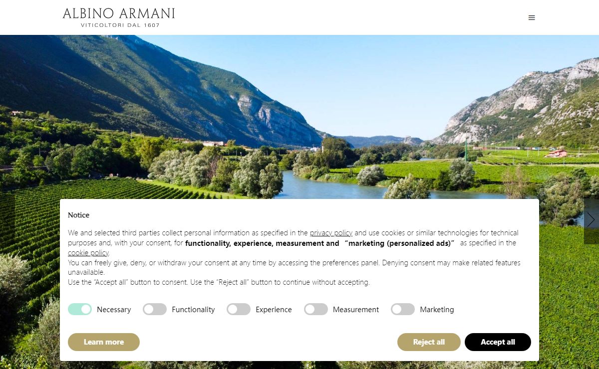 Albino Armani - Italian Winemakers since 1607