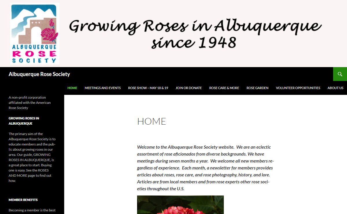 Albuquerque Rose Society | A non-profit corporation affiliated with the American Rose Society