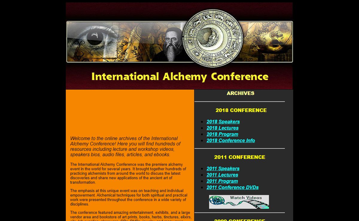 International Alchemy Conference