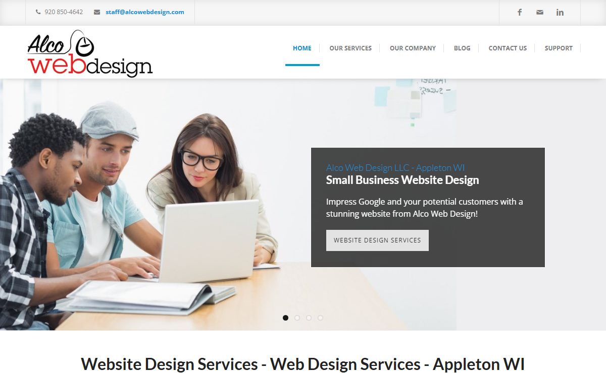 Alco Web Design Appleton Wisconsin - Website Design | Web Design | Appleton | SEO | Wisconsin